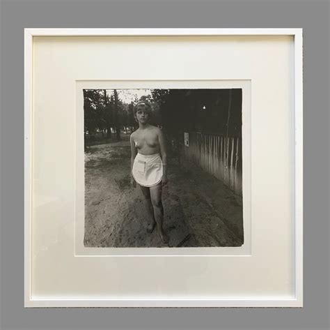 vintage teen naked|Diane Arbus. A young girl at a nudist camp, P.A., 1965. 1965.